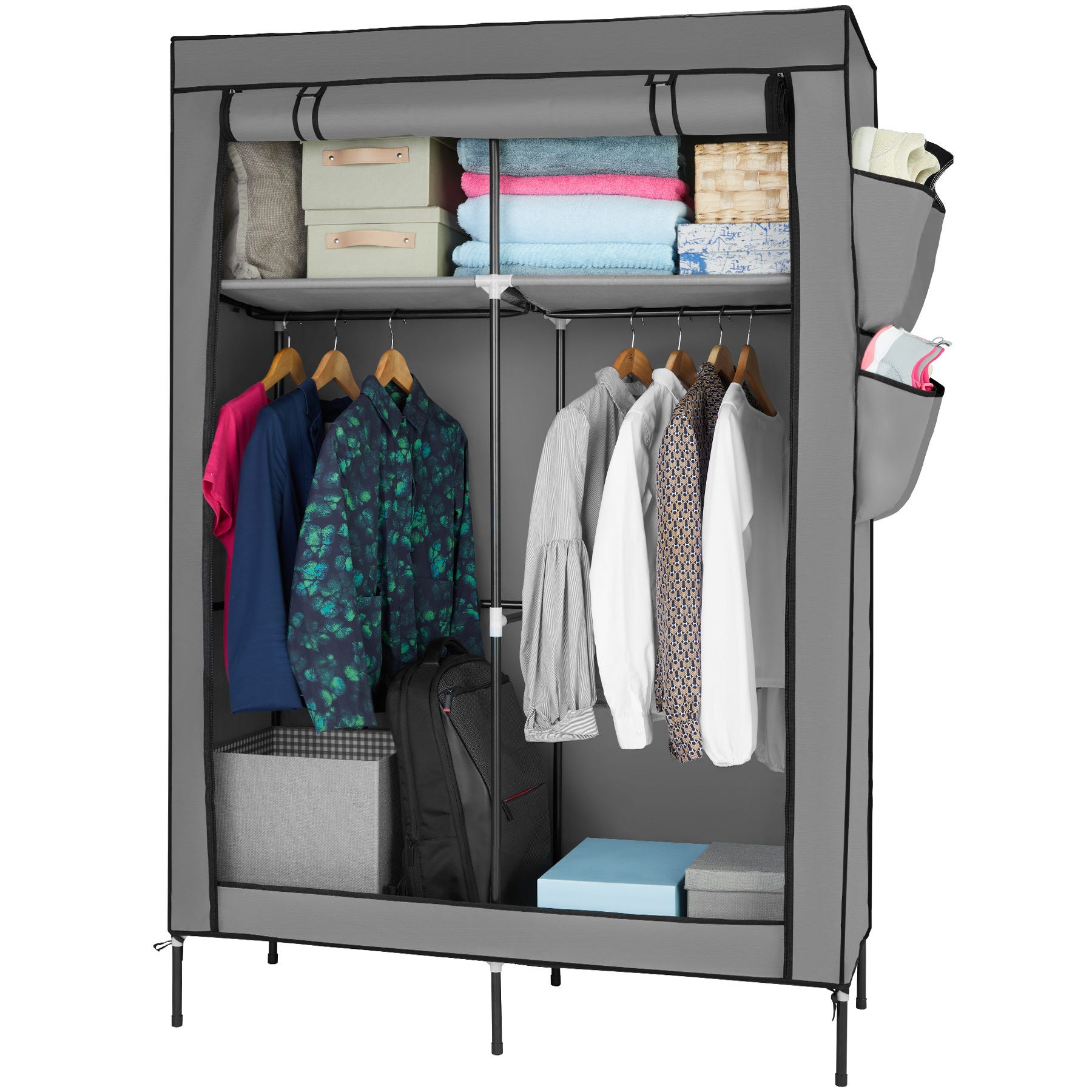 mareridt Transportere rod Garderobeskab Anna 108x45x164cm købe online billigt | tectake