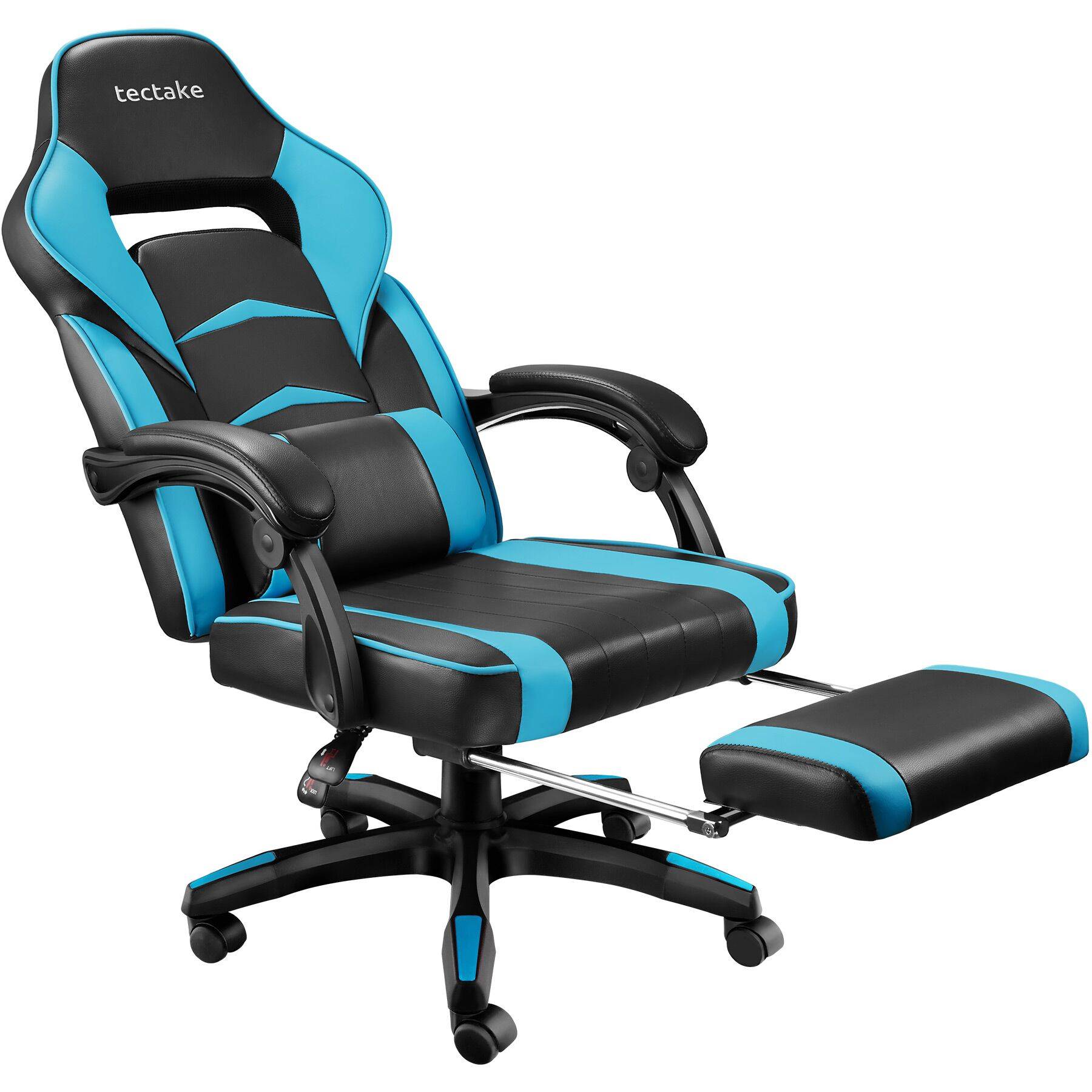 Gamerstol Comodo med fodstøtte