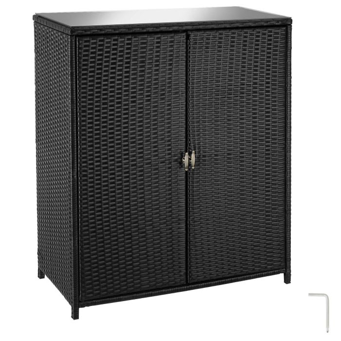 Haveopbevaringsskab i aluminium Monza