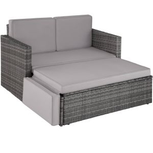 Loungesofa Korfu polyrattan havem&oslash;bels&aelig;t