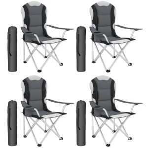 Polstret campingstol