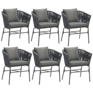 Havestole Valeiras i rebdesign, 60x61x77cm