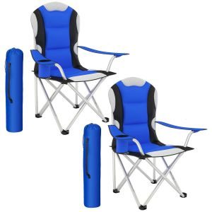 Polstret campingstol