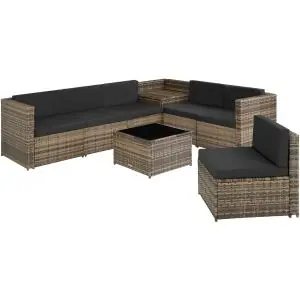 Polyrattan lounges&aelig;t Verona