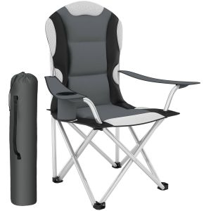 Polstret campingstol